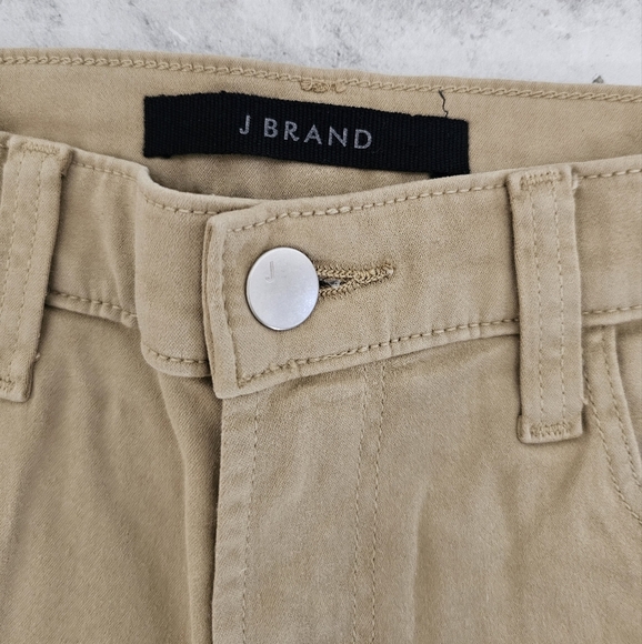J Brand Alana High Rise Crop Skinny Tan Camel Jeans 26 NWT - Picture 8 of 11